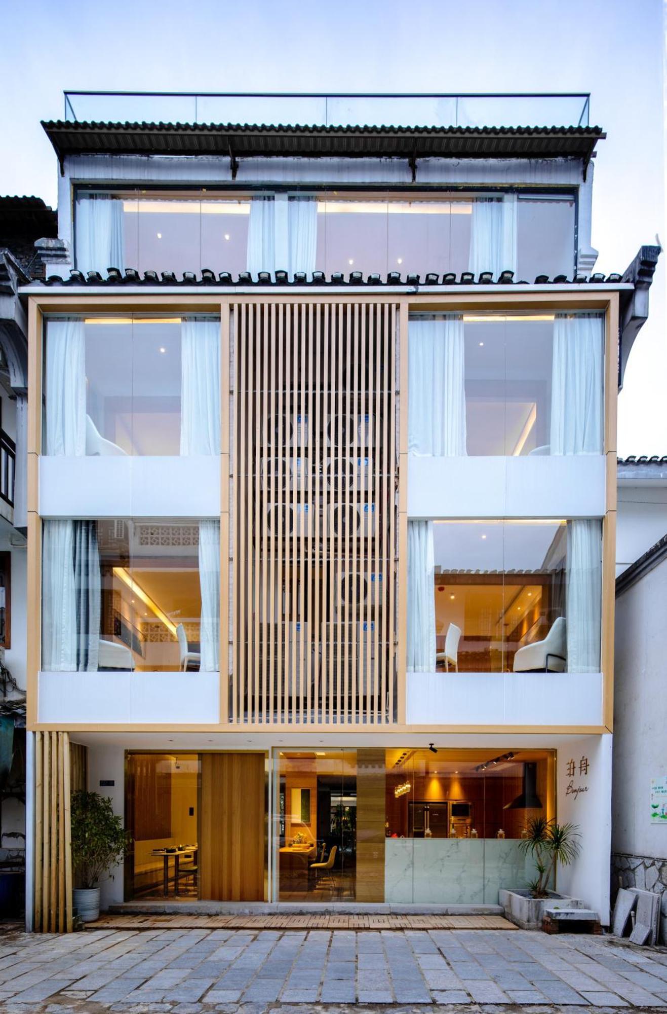 Guilin Bonjour Boutique Hotel- Free Pick Up Service Over 3 Nights Eksteriør bilde